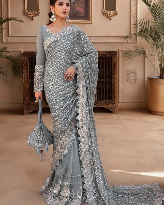 Stitched MBROIDERED - Blue BD-2602