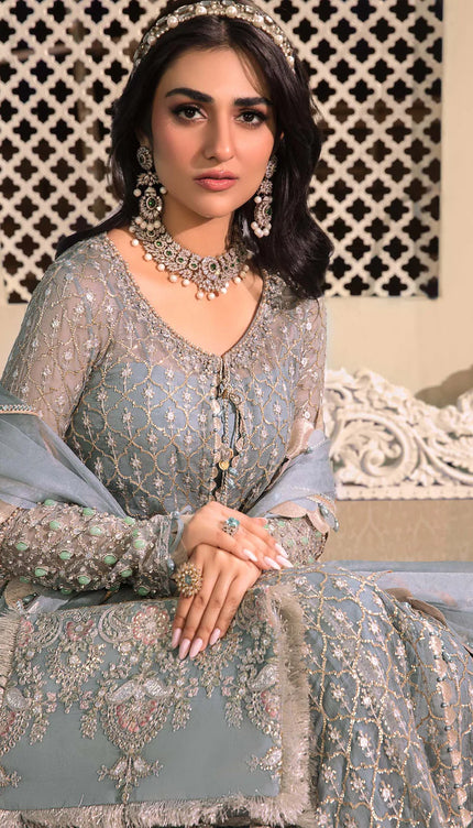 Stitched MBROIDERED - Blue BD-2602