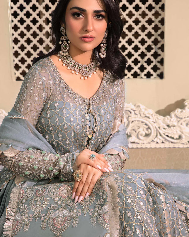 Stitched MBROIDERED - Blue BD-2602