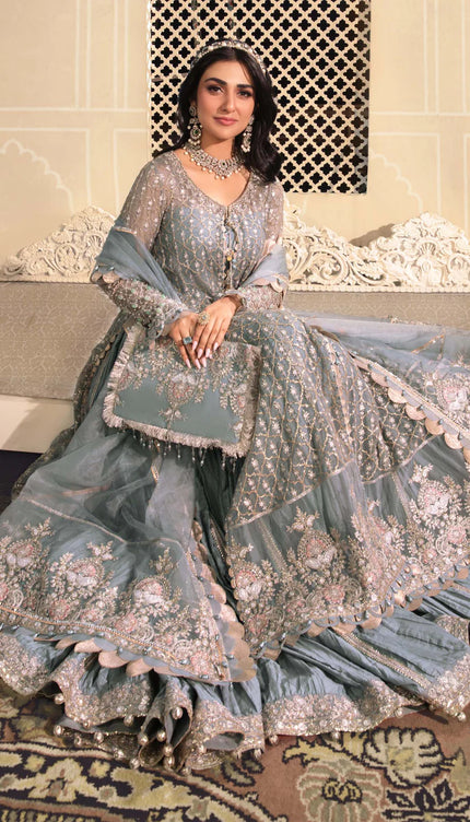 Stitched MBROIDERED - Blue BD-2602