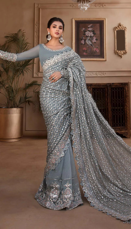 Stitched MBROIDERED - Blue BD-2602