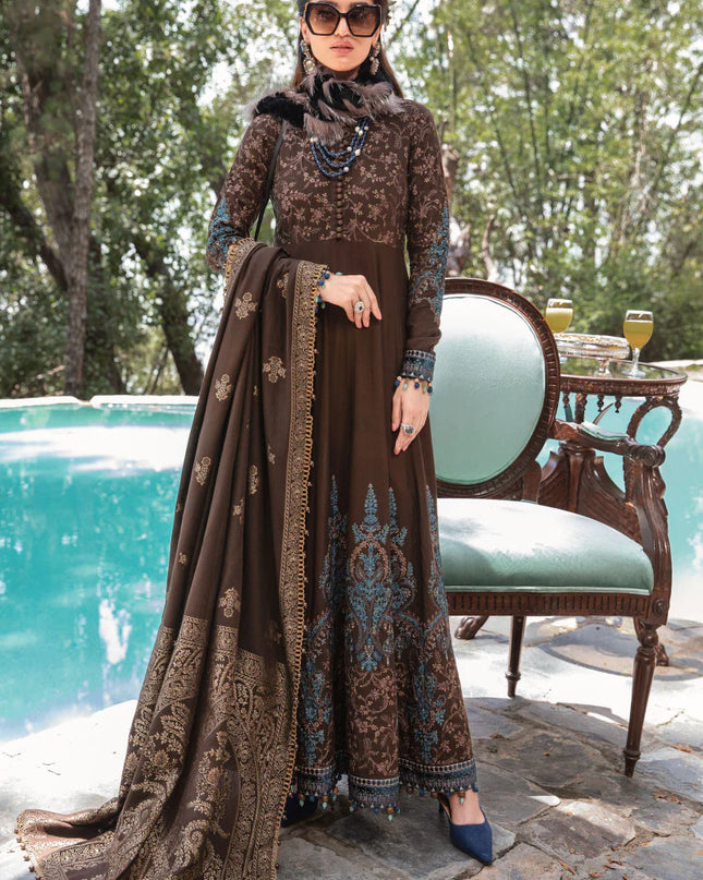 Unstitched Linen DL-1001-Brown