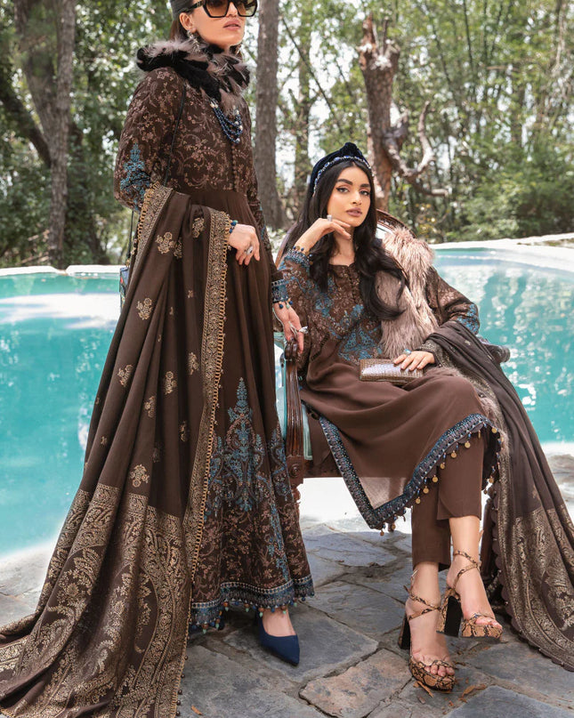 Unstitched Linen DL-1001-Brown