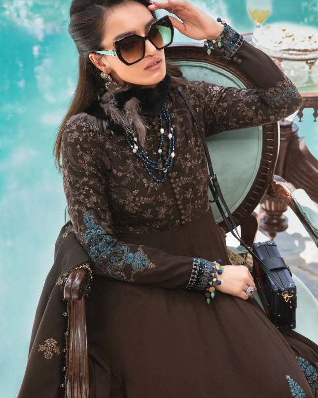 Unstitched Linen DL-1001-Brown