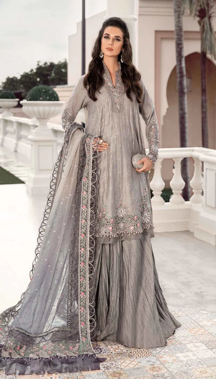 Unstitched Sateen | Grey CST-707