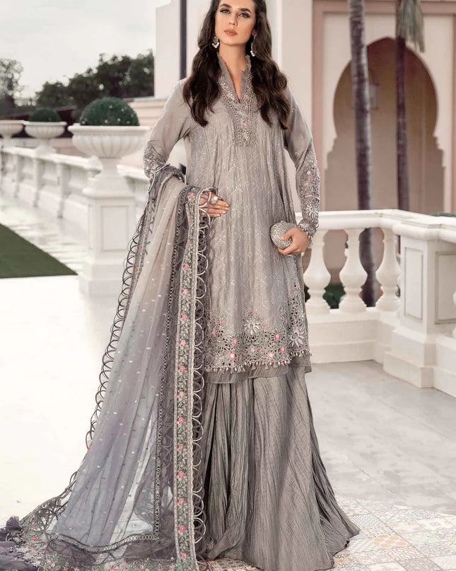 Unstitched Sateen | Grey CST-707