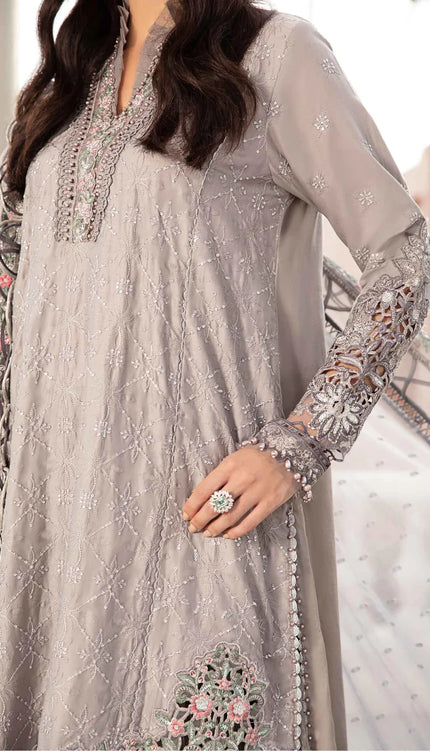 Unstitched Sateen | Grey CST-707