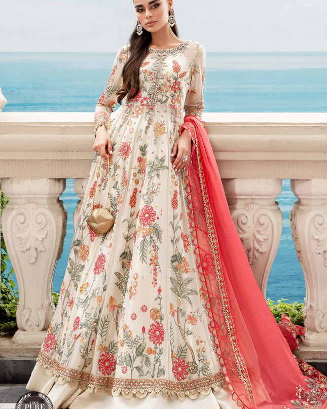 Chiffon | MPC-23-106 Cloud White Floral