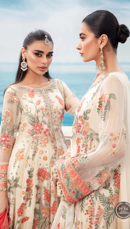 Chiffon | MPC-23-106 Cloud White Floral