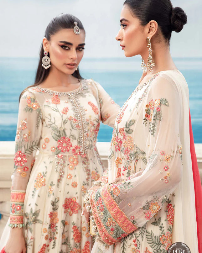 Chiffon | MPC-23-106 Cloud White Floral
