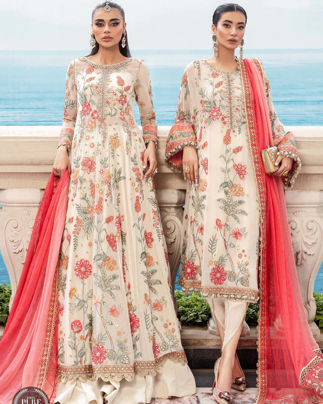 Chiffon | MPC-23-106 Cloud White Floral
