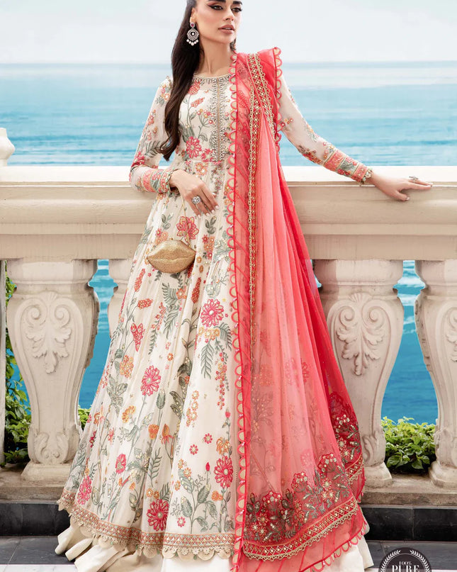 Chiffon | MPC-23-106 Cloud White Floral