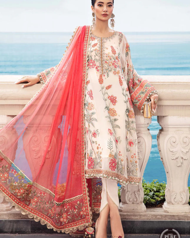 Chiffon | MPC-23-106 Cloud White Floral