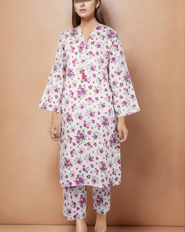 Printed Cambric Stitched 2 Piece (Shirt/Trouser)