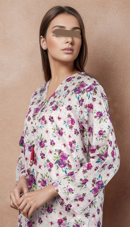 Printed Cambric Stitched 2 Piece (Shirt/Trouser)