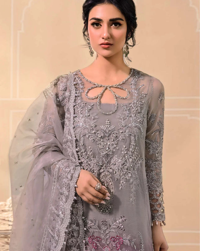 Stitched MBROIDERED - Plum BD-2605