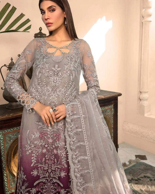 Stitched MBROIDERED - Plum BD-2605