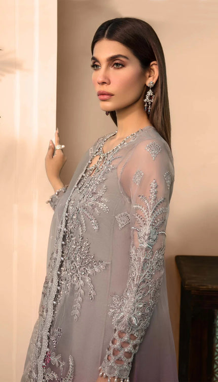 Stitched MBROIDERED - Plum BD-2605