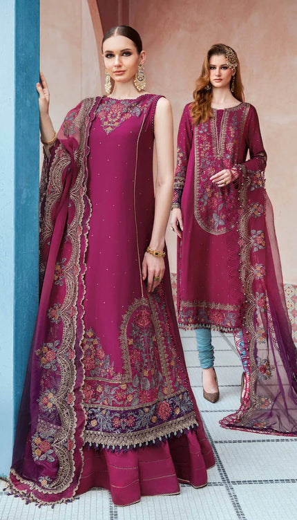 Unstitched Sateen | Magenta CST-704
