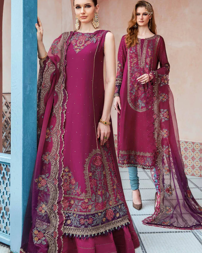 Unstitched Sateen | Magenta CST-704