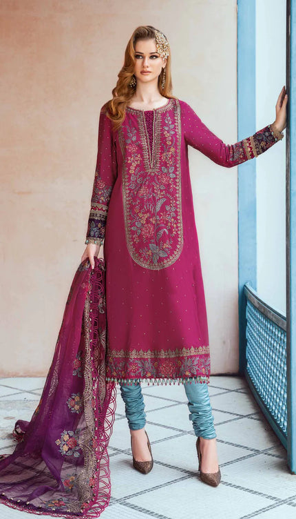 Unstitched Sateen | Magenta CST-704