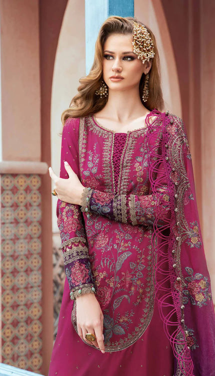 Unstitched Sateen | Magenta CST-704