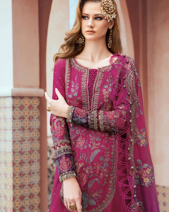Unstitched Sateen | Magenta CST-704
