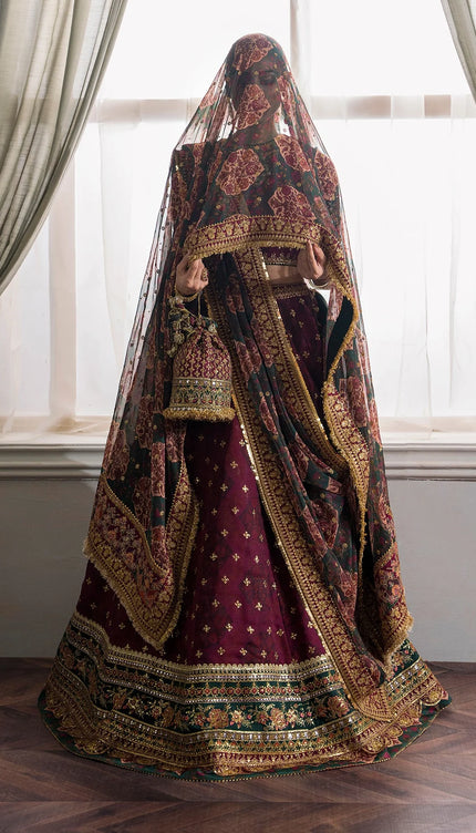 EMBROIDERED CHIFFON CH12-03