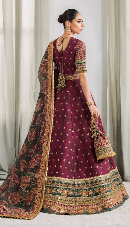 EMBROIDERED CHIFFON CH12-03