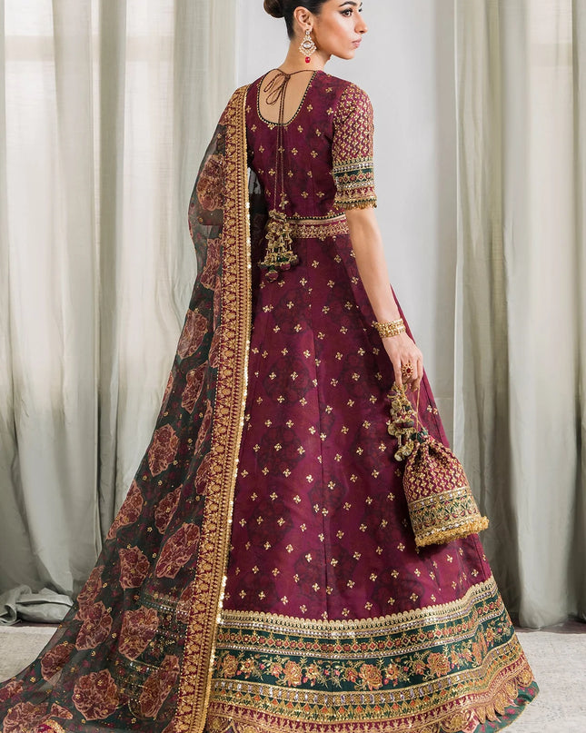 EMBROIDERED CHIFFON CH12-03