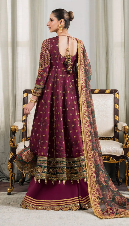 EMBROIDERED CHIFFON CH12-03