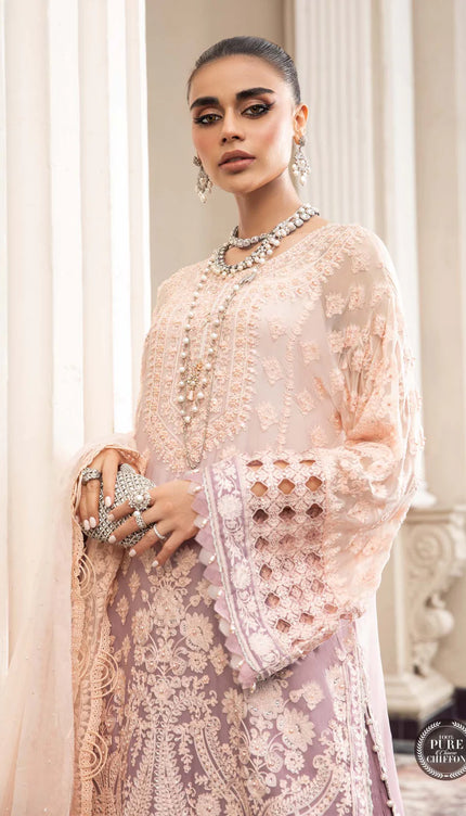 Stitched Chiffon | MPC-23-103 Lilac