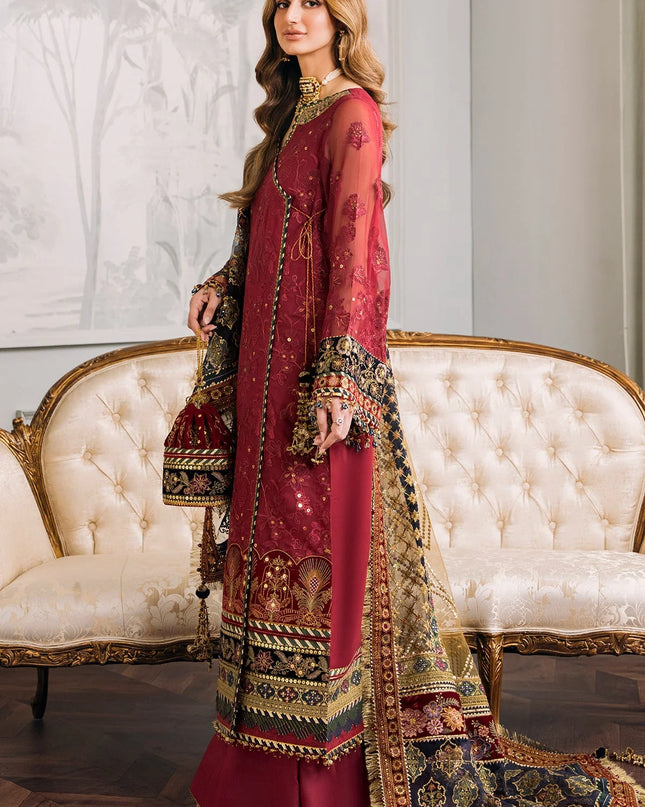 EMBROIDERED CHIFFON CH12-07
