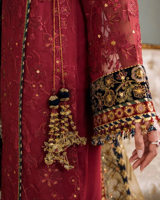 EMBROIDERED CHIFFON CH12-07