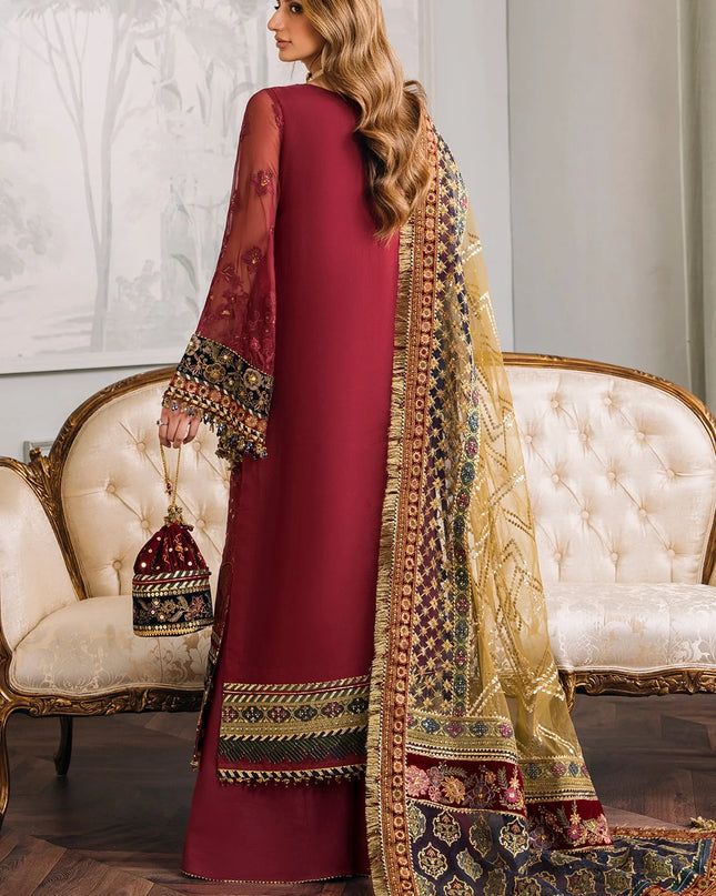 EMBROIDERED CHIFFON CH12-07