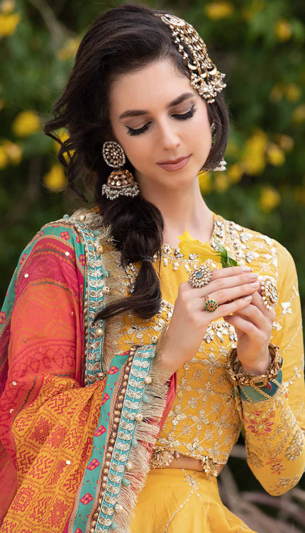 Unstitched Sateen | Yellow CST-705