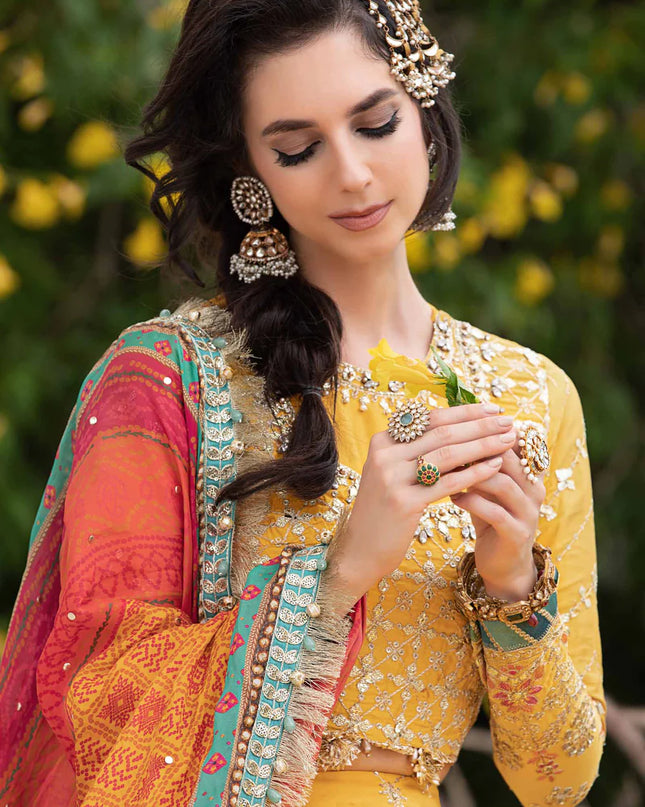 Unstitched Sateen | Yellow CST-705