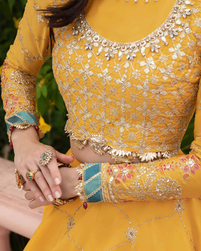 Unstitched Sateen | Yellow CST-705