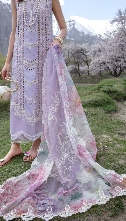 A Floral Mesh - Lavender