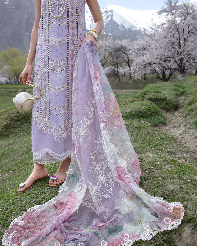 A Floral Mesh - Lavender