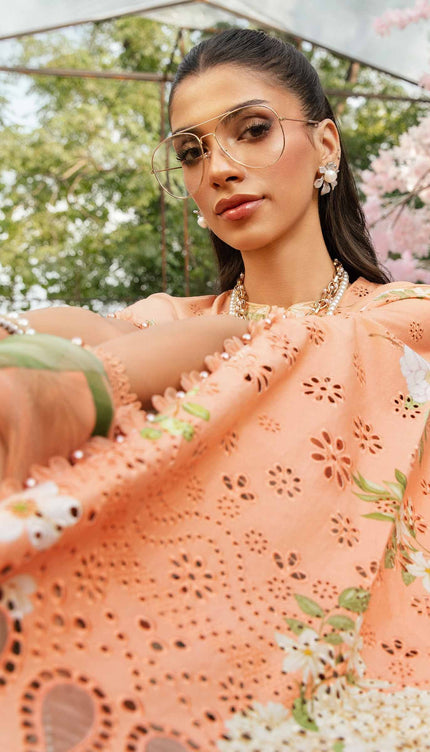 3 Piece Stitched Embroidered Lawn Suit | MPT-2602-A