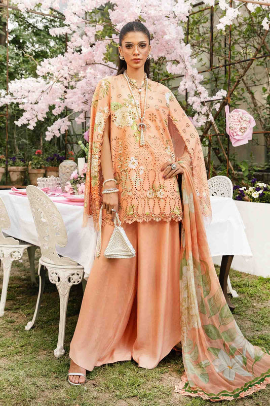 3 Piece Stitched Embroidered Lawn Suit | MPT-2602-A