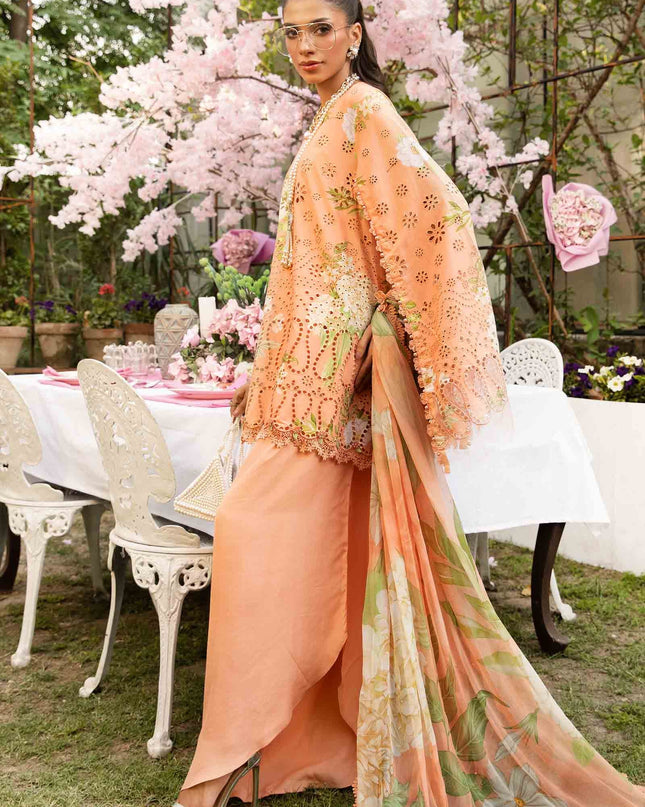 3 Piece Stitched Embroidered Lawn Suit | MPT-2602-A