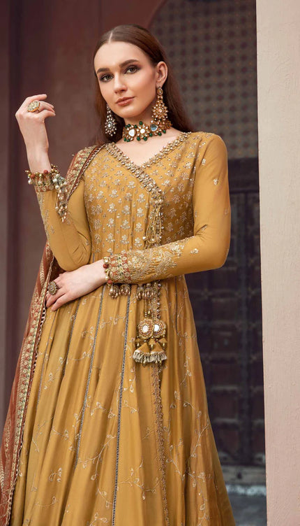 Unstitched Sateen | Mustard CST-702