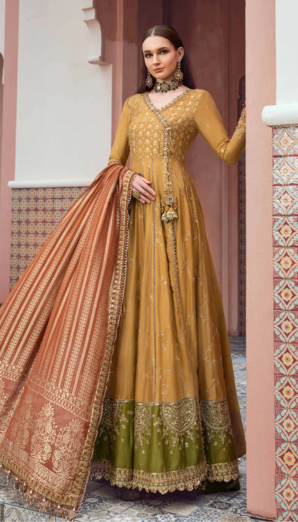 Unstitched Sateen | Mustard CST-702